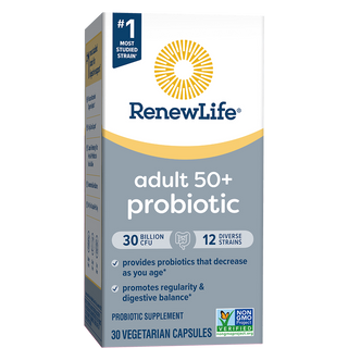 Ultimate Flora Adult 50+ 30 Billion - 30 Vegetable Capsules (Renew Life)