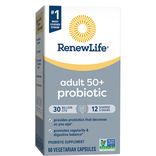 Ultimate Flora Adult 50+ 30 Billion - 60 Vegetable Capsules (Renew Life)