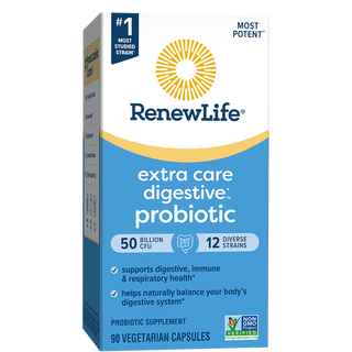 Ultimate Flora Extra Care 50 Billion - 90 Vegetable Capsules (Renew Life)
