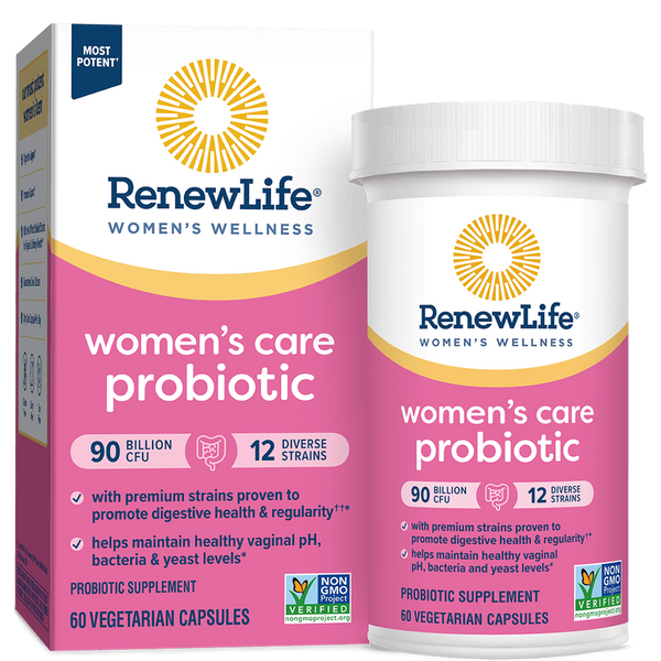 Ultimate Flora Women's Care 90 Billion - 60 Vegetarian Capsules (Renew Life)