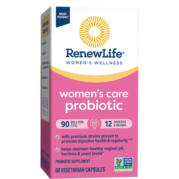 Ultimate Flora Women's Care 90 Billion - 60 Vegetarian Capsules (Renew Life)