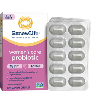 Ultimate Flora Women's Care Go Pack 15 Billion - 30 Vegetarian Capsules (Renew Life)