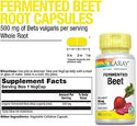 Beet Fermented 100ct 500mg veg cap by Solaray