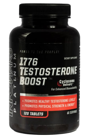 1776 Testosterone Boost - 120 Tablets (InfoWars Platinum)