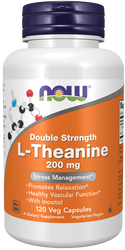 theanine 200 mg  120 vcaps by Now Foods