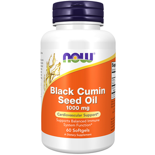 black cumin seed oil 1,000mg  60 sgels by Now Foods