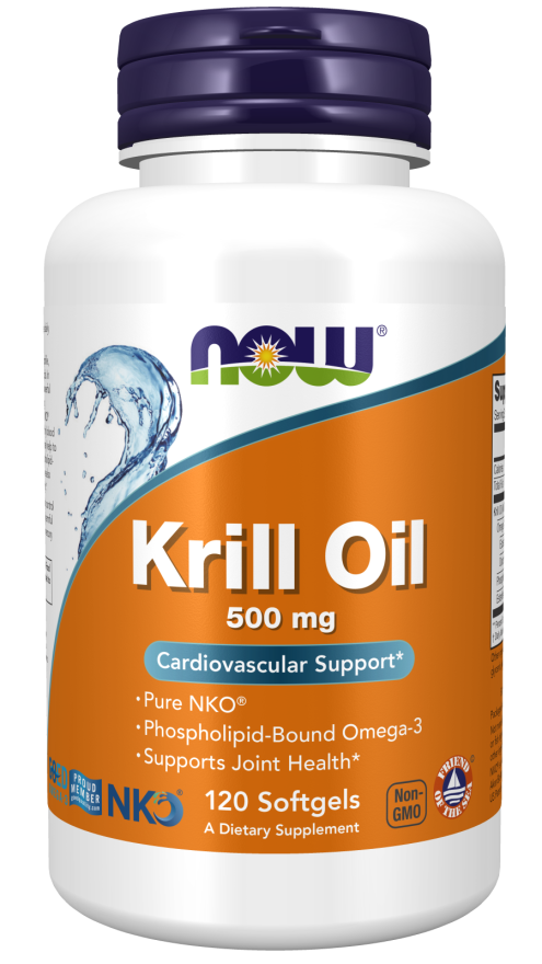 krill oil 500 mg 120 sgels by Now Foods