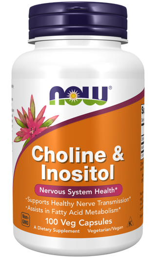 choline & inositol 250/250mg 100 vcaps by Now Foods