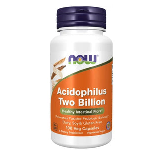 Acidophilus 2 Billion - 100 Veg Capsules (Now Foods)