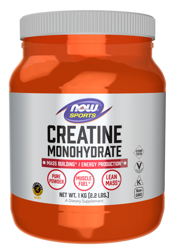 creatine powder pure 2.2 lbs  1 kg by Now Foods