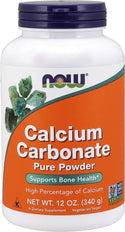 calcium carbonate pwd  12 oz by Now Foods