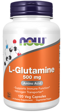 l-glutamine 500mg 120 vcaps by Now Foods