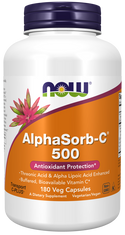 Alphasorb-C (r) 500mg - 180 Veg Capsules (Now Foods)