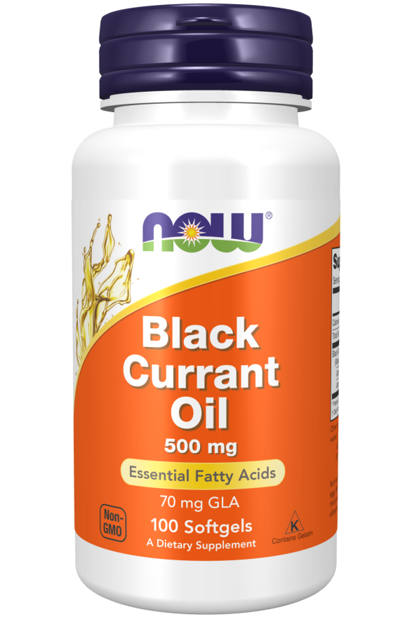 black currant oil 500mg  100 sgels by Now Foods