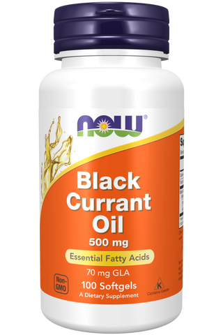 black currant oil 500mg  100 sgels by Now Foods