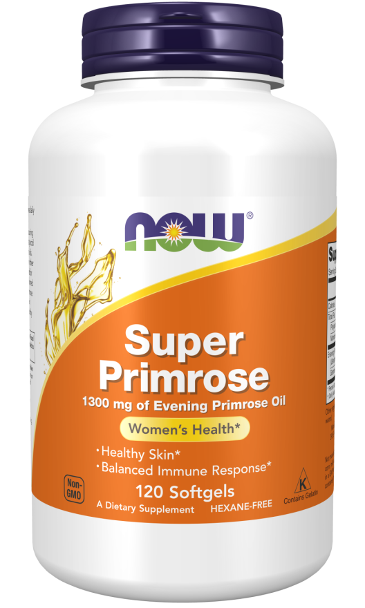 super primrose 1300mg  120 sgels by Now Foods