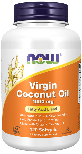 coconut oil 1000mg   120 sgels by Now Foods