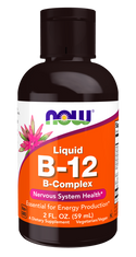 B-12 Liquid B-Complex - 2 OZ (Now Foods)