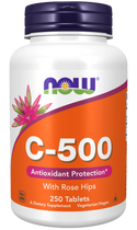 c-500 rh  250 tabs by Now Foods