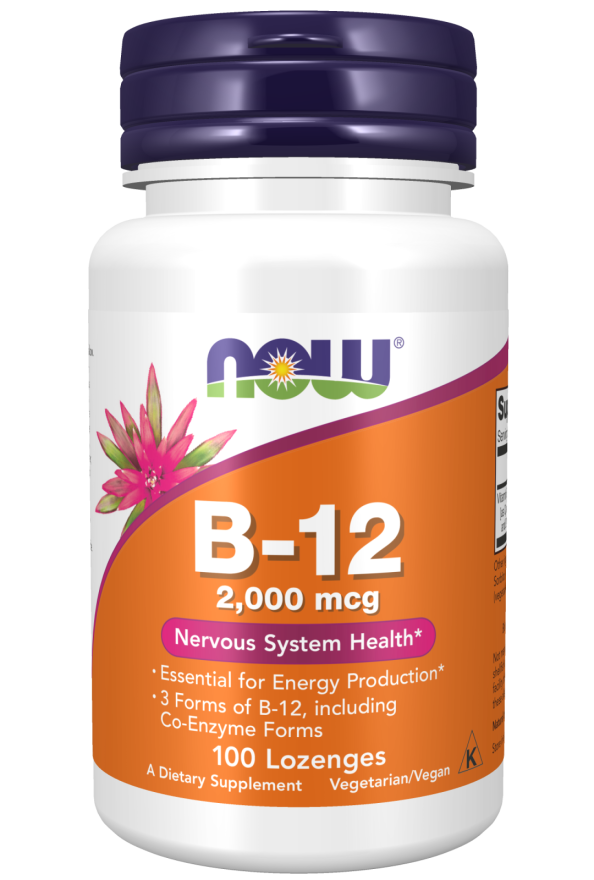 B-12 2000mcg - 100 OZ (Now Foods)