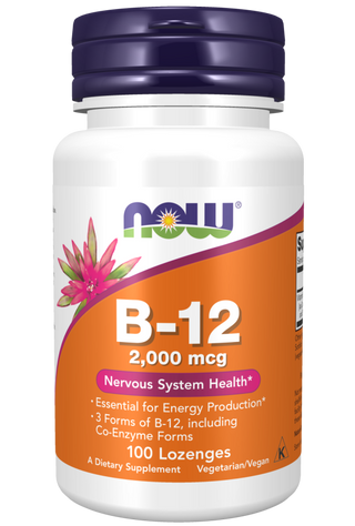 B-12 2000mcg - 100 OZ (Now Foods)