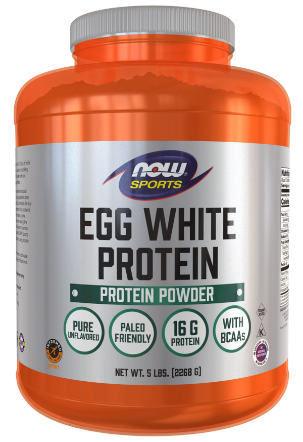 egg white powder  5 lbs by Now Foods