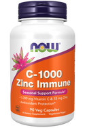 c-1000 zinc immune  90 vcaps by Now Foods