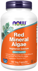 red mineral algae (aquamin) 180 vcaps by Now Foods