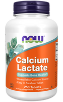 calcium lactate  250 tabs by Now Foods