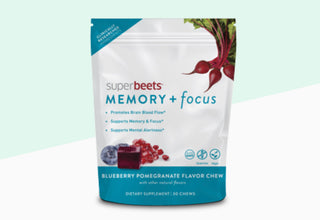 SuperBeets Memory + Focus 30 Chews (HumanN)