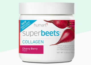 SuperBeets Collagen Cherry Berry 30 Servings (HumanN)