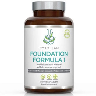 Foundation Formula 1 - 120 Vegan Tablets (Cytoplan)