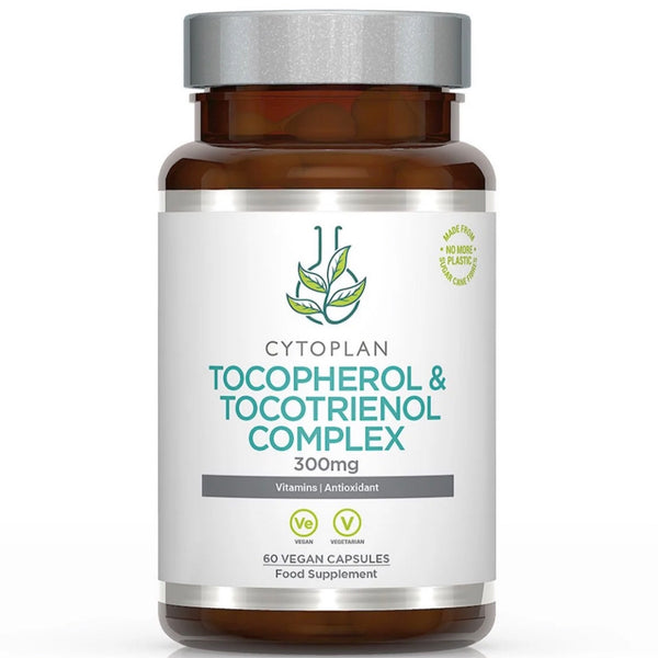 Tocophercol & Tocotrienol Complex-  60 Vegan Capsules (Cytoplan)