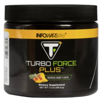 Turbo Force Plus - Tropical Berry Flavor 7.3 oz (Infowars)