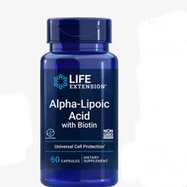 Alpha-Lipoic Acid - 60 Capsules (LifeExtension)