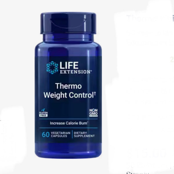 Thermo Weight Control - 60  Vegetarian Capsules (LifeExtension)