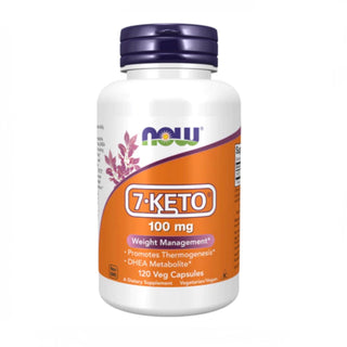 7-Keto  100mg - 120 Veg Capsules (Now Foods)