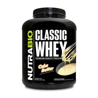 Classic Whey Protein - 5 LB - Cake Batter  (NutraBio)