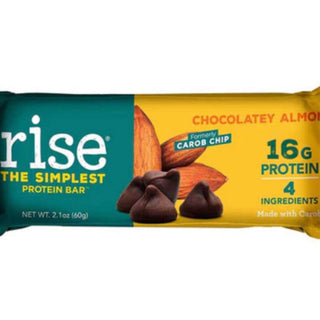 Rise The Simplest Protein Bar - 2.1 OZ Chocolatey Almond (Risebar)