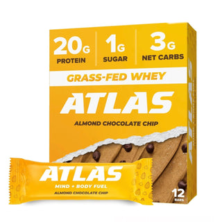 Atlas Protein Bar - 1.9 OZ Almond Chocolate Chip (Atlas Bar)