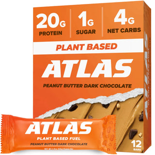 Atlas Protein Bar - 1.9 OZ Peanut Butter Dark Chocolate (Atlas Bar)