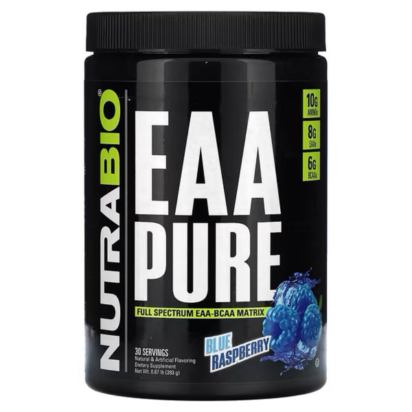 EAA Pure - 0.87 LBS Blue Raspberry (NutraBio)