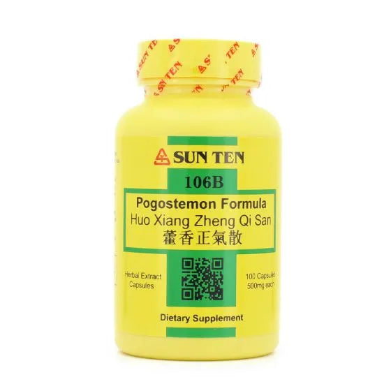 Sun Ten Pogostemon Formula 106B - 100 Capsules