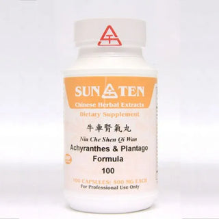 Sun Ten Achyranthes & Plantago Formula 100B - 100 Capsules