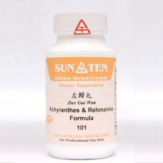 Sun Ten Achyranthes & Rehmannia Formula 101B - 100 Capsules