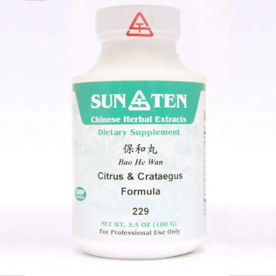 Sun Ten Citrus & Crataegus Formula 229 Granules - 100g