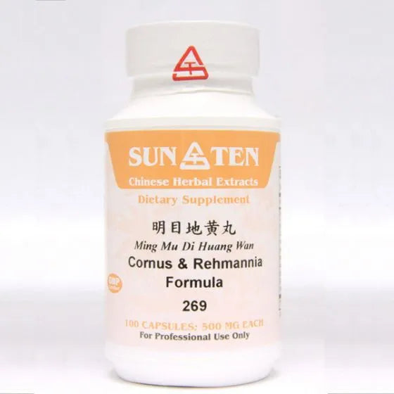 Sun Ten Cornus & Rehmannia Formula 269B - 100 Capsules