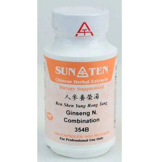 Sun Ten Ginseng Nutritive Combination 354B - 100 Capsules