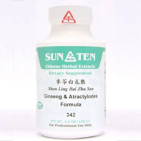 Sun Ten Ginseng & Atractylodes Formula 342 Granules - 100g