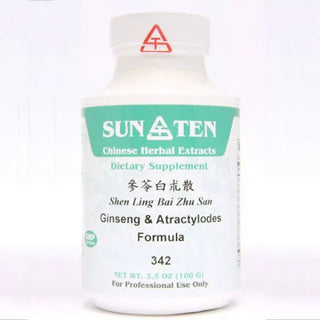 Sun Ten Ginseng & Atractylodes Formula 342 Granules - 100g